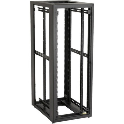 Black Box Elite Data Rack Cabinet - 42U Rack Height - Black - Steel - TAA Compliant EC42U3042TPMSMNK