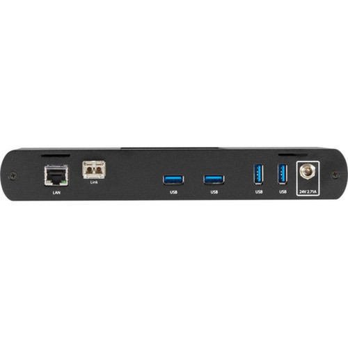 Black Box USB 31 Extender over Fiber - Multimode 4-Port - Network RJ-45USB - 65617 ft 200000 mm Extended Range ICU544A