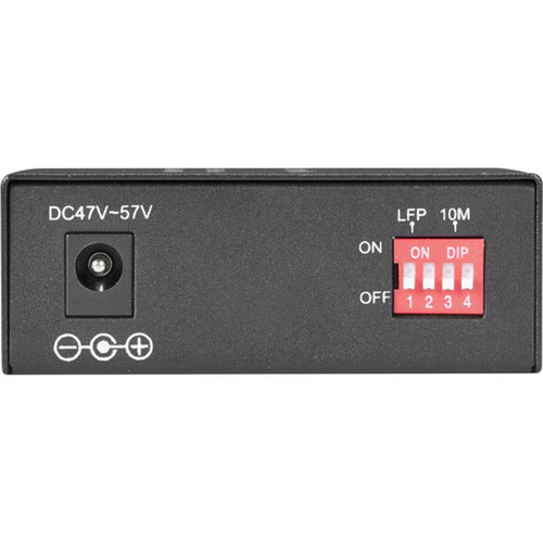 Black Box Pure Networking TransceiverMedia Converter - Network RJ-45 - 1x PoE RJ-45 Ports - Single-mode Multi-mode - Gigabit - LGC215A-R2