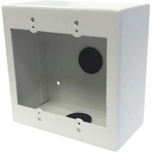 Hanwha Techwin TA-13 Mounting Box for IP Intercom - Textured White - Rugged TA-13