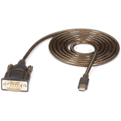 Black Box USB-C to DB9 Adapter - 5-ft - 5 ft DB-9USB Data Transfer Cable - First End 1 x USB 20 Type C - Male - Second End 1 x - IC1103A