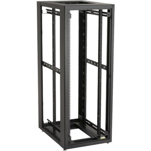Black Box Elite Rack Cabinet - For PDU - 42U Rack Height - Black - Steel Mesh - TAA Compliant EC42U3042SMMSMNK