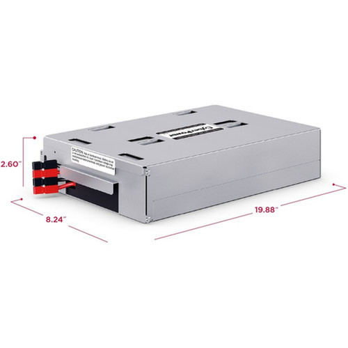 CyberPower RB1270X4E UPS Replacement Battery Cartridge 12V 7AH - 7000 mAh - 12 V DC - Lead Acid RB1270X4E