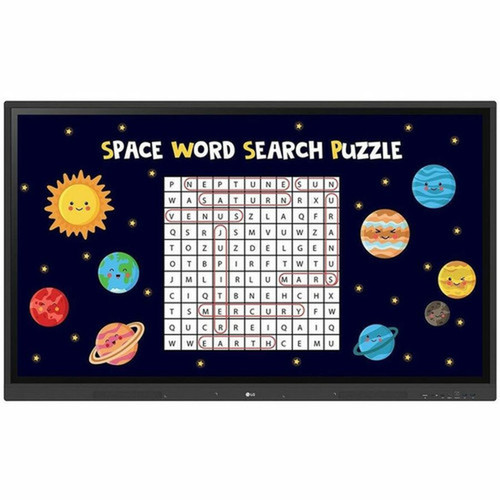 LG CreateBoard 65TR3DK-B Collaboration Display - 65 LCD - ARM Cortex A55 - 4 GB - Touchscreen - 169 Aspect Ratio - 3840 x 2160 - LED 65TR3DK-BMUSQ