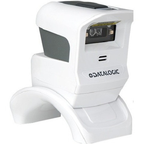 Datalogic Gryphon GPS4400 Desktop Barcode Scanner Kit - Cable Connectivity - 1D 2D - White GPS4421-WHK1B