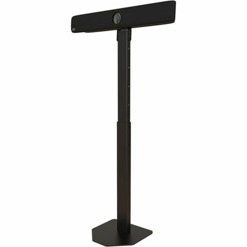 Avteq Camera Floor Stand - 12 30480 mm Width x 12 30480 mm Depth - Floor Freestanding - Powder Coated Black - Steel - For - - CAMERA-STAND-VB
