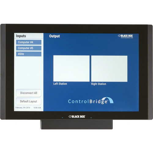 Black Box ControlBridge Desktop Touch Panel - 1 - Aluminum CB-TOUCH7-T
