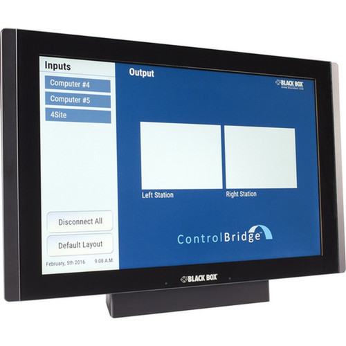 Black Box ControlBridge Desktop Touch Panel - 1 - Aluminum CB-TOUCH7-T