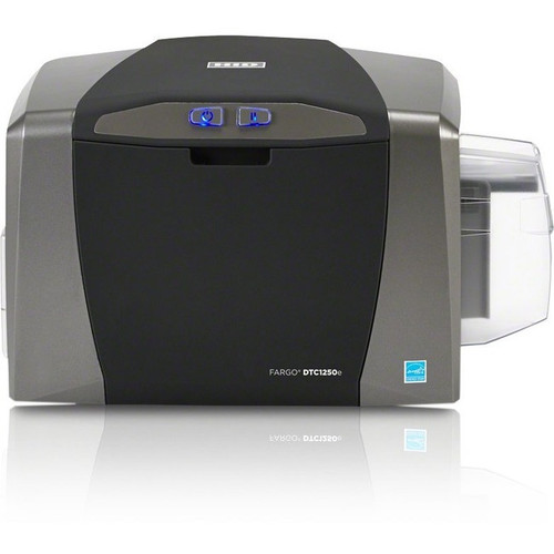Fargo DTC1250e Double Sided Desktop Dye Sublimation/Thermal Transfer Printer - Color - Card Print - Fast Ethernet - USB - 6 Second - - (Fleet Network)