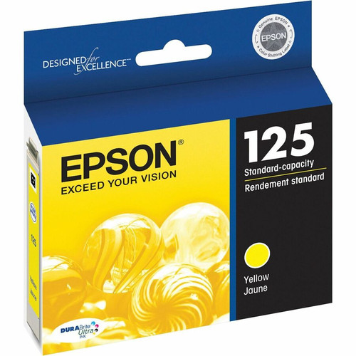 Epson DURABrite T125420 Original Ink Cartridge - Inkjet - Yellow - 1 Each (Fleet Network)