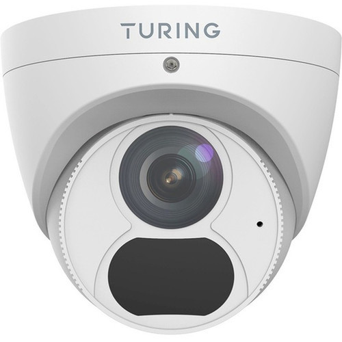 Turing Video Smart TP-MED4M28 4 Megapixel Network Camera - Color - Turret - White - 9843 ft 30 m Infrared Night Vision - Ultra 265 TP-MED4M28-1Y