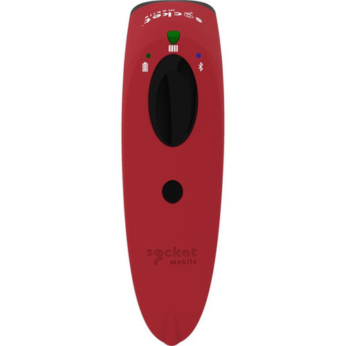 Socket Mobile SocketScan S720 Linear Barcode Plus QR Code Reader Red - Wireless Connectivity - 1496 380 mm Scan Distance - 1D - CX3976-3033