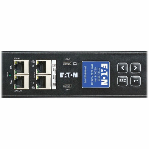 Eaton G4 42-Outlets PDU - Managed - 460P9W - 24 x IEC 60320 C13 18 x IEC 60320 C39 - 230 V AC - Network RJ-45 - 6 ft Cord Length - EVMA4609X-06