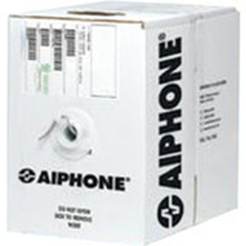 Aiphone 10 Conductor Overall Shield - 500 ft Bare Wire Control Cable - Shielding - CL3R FPLR CMR FT4 - 22 AWG - Gray 82221050C