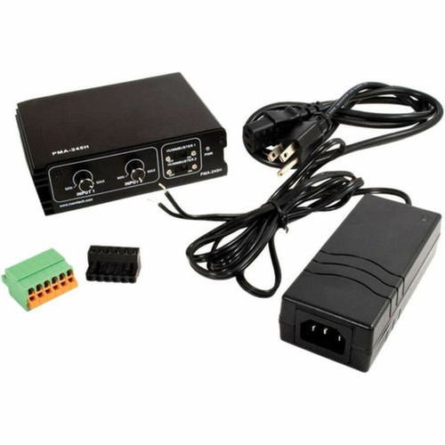 C2G Amplifier - 90 W RMS - 2 Channel - Black - TAA Compliant - 20 Hz to 20 kHz 40573