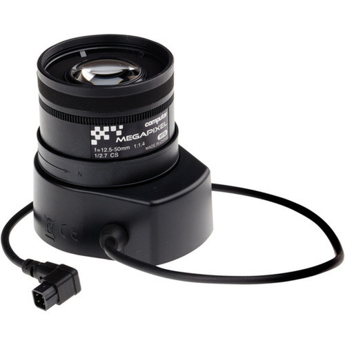 AXIS Computar - 125 mm to 50 mmf14 - Telephoto Zoom Lens for CS Mount - Designed for Surveillance Camera - 4x Optical Zoom - 181 5800-791