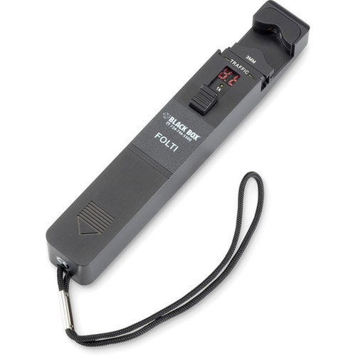 Black Box Live Traffic Identifier for Fiber - Fiber Optic Cable Testing - 1Number of Batteries Supported FOLTI
