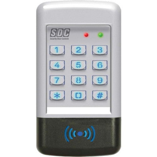 SDC IndoorOutdoor Proximity Integrated Digital Keypads - Door Indoor Outdoor - Proximity Key Code - 500 Users - 24 V DC - 920P