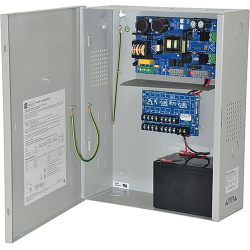 Altronix Eight 8 PTC Outputs Power SupplyCharger - Wall Mount - 120 V AC Input - 12 V DC Output - 8 12V Rails EFLOW102NX8D