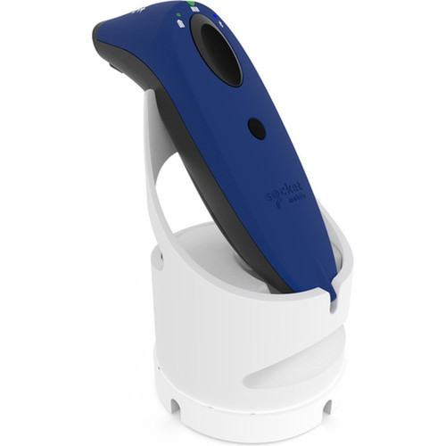 Socket Mobile SocketScan S720 Linear Barcode Plus QR Code Reader Blue  White Dock - Wireless Connectivity - 1496 380 mm Scan - CX3991-3048