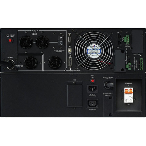 CyberPower Smart App Online OL6000RT3U 6000VA 200-240V Pure Sine Wave LCD RackTower UPS - 6U RackTower - 4 Hour Recharge - 540 - V OL6000RT3U