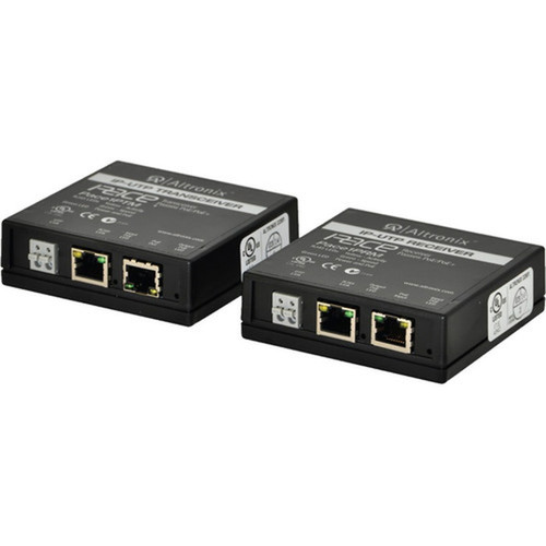 Altronix IP and PoE over Extended Distance CAT5e or UTP Solution - 2 x Network RJ-45 - 164042 ft 500000 mm Extended Range PACE1PRMT
