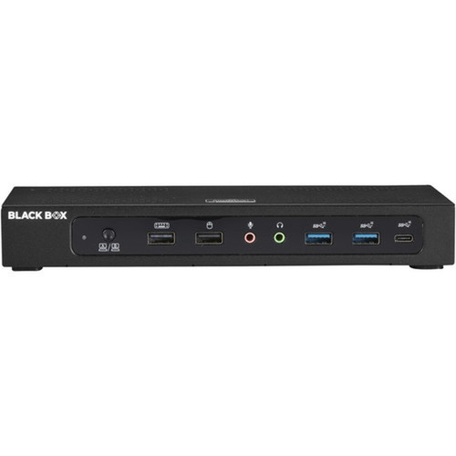 Black Box USB-C Docking Station - 4K Dual - for NotebookTabletMonitorDesktop PCKeyboardMouse - 230 W - USB 32 Gen 2 Type C - USBC2000-4KDUAL