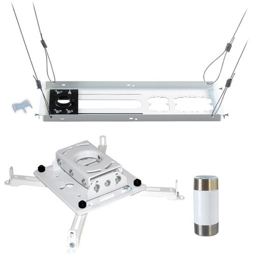 Chief KITPS003 Ceiling Mount for Projector - Black White - 2268 kg Load Capacity KITPS003W