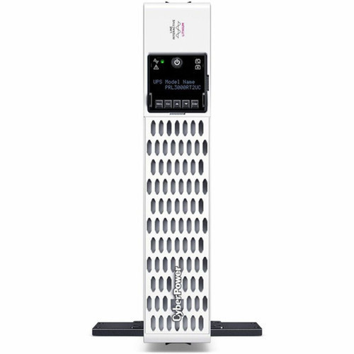 CyberPower Smart App Sinewave PRL3000RT2UC 3000VA Towerrack convertible UPS - 2U TowerRack Convertible - AVR - 2 Hour Recharge - 4 - PRL3000RT2UC