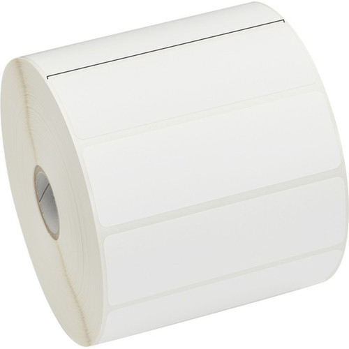 Zebra Z-Select 4000D Thermal Label - 4 Width x 1 14 Length - Permanent Adhesive - Direct Thermal - White - Paper Acrylic - 2100  10015349