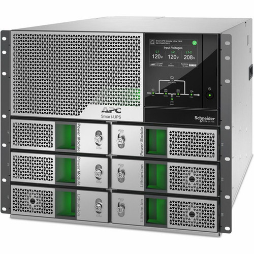 Schneider Electric Smart-UPS 15000VA Rack-mountable UPS - Rack-mountable - LCDLED Display SRYL15K15RMXLT