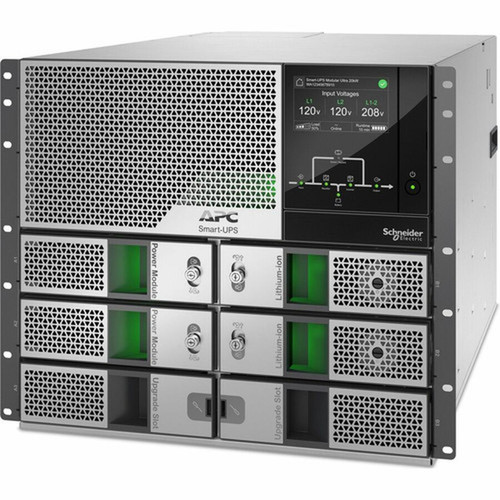 APC by Schneider Electric Smart-UPS 10000VA Rack-mountable UPS - Rack-mountable - LCDLED Display SRYL10K15RMXLT