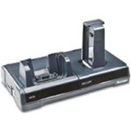 Intermec CK7071 Desktop - Docking - Mobile Computer Battery - 3 Slot - Charging Capability - Synchronizing Capability - USB - Black DX1A02B20
