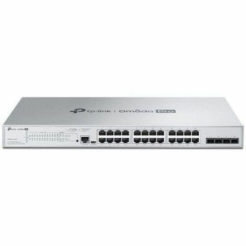 TP-Link Omada Pro 24-Port PoE Gigabit L2 Managed Switch with 4 SFP Slots - Manageable - Gigabit Ethernet - 101001000Base-T - 2 - S5500-24GP4F