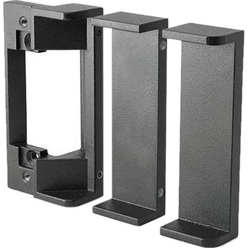 RCI Lip Bracket Extension - Damage Resistant - Door Frame - Damage Resistant - Stainless Steel - Black LEKS601