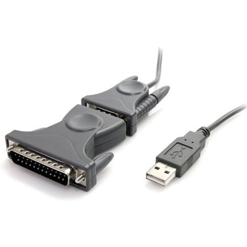 StarTechcom_USB_to_Serial_Adapter_-_3_ft__1m_-_with_DB9_to_DB25_Pin_Adapter_-_Prolific_PL-2303_-_USB_to_RS232_Adapter_Cable_-_DB-9_-_ICUSB232DB25