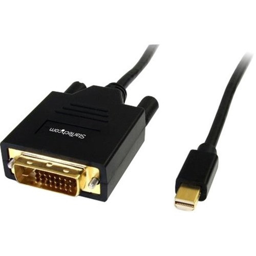 StarTechcom_6_ft_Mini_DisplayPort_to_DVI_Cable_-_MM_-_Mini_DisplayPort_Male_Digital_AudioVideo_-_DVI-D_Single-Link_Male_Digital_-_MDP2DVIMM6