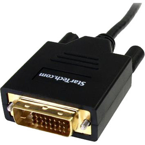 StarTechcom_6_ft_Mini_DisplayPort_to_DVI_Cable_-_MM_-_Mini_DisplayPort_Male_Digital_AudioVideo_-_DVI-D_Single-Link_Male_Digital_-_MDP2DVIMM6