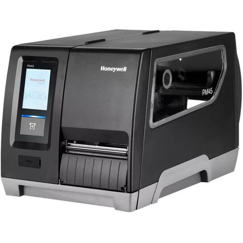 Honeywell PM45 Industrial Thermal Transfer Printer - Monochrome - Label Print - Gigabit Ethernet - USB - USB Host - Serial - Display - PM45A10030030200