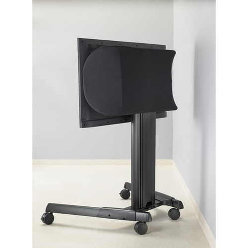 Chief Fusion Flat Panel Back Cover Single LXM - Supports Flat Panel Display - Rectangular - Lightweight Adjustable Frame Stain - - FCAC1XB