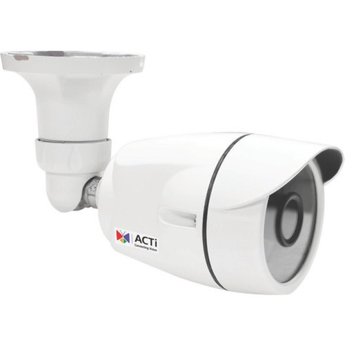 ACTi 3 Megapixel HD Network Camera - Color - Bullet - 9843 ft 30 m - MJPEG H264 H265 - 2048 x 1536 Fixed Lens - CMOS - Bracket A32