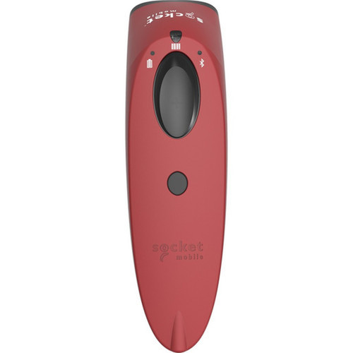 Socket Mobile SocketScanreg S740 Universal Barcode Scanner Red  White Dock - Wireless Connectivity - 1949 495 mm Scan - 1D - CX3528-2130