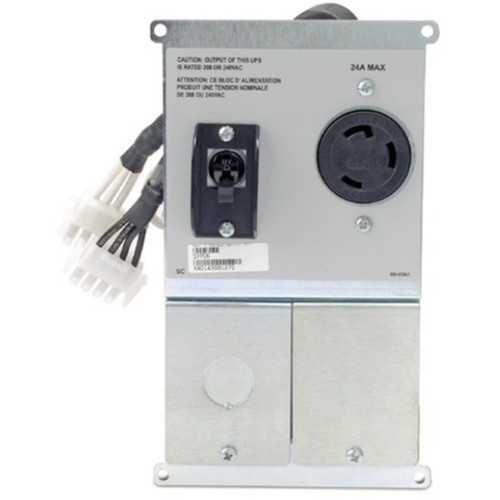 APC - Symmetra RM Power Backplate - 1 1 x NEMA L6-30R Hard Wire 3-wire 2PH  G Female SYPD6