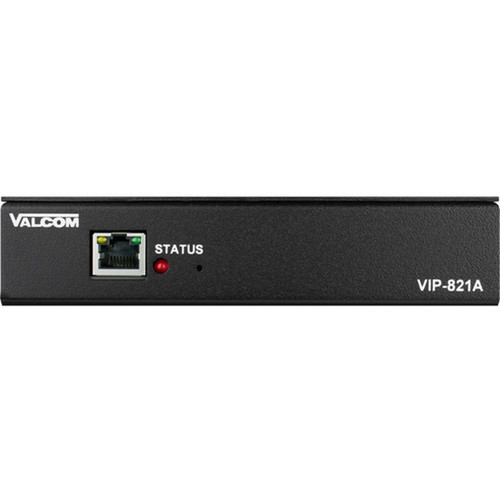 Valcom VIP-821A Networked Trunk Port - 1 x RJ-45 - 1 x FXO - Fast Ethernet - Wall Mountable Desktop VIP-821A