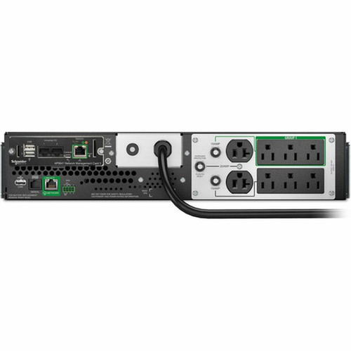 APC by Schneider Electric Smart-UPS Lithium-Ion 2200VA 120V with SmartConnect Port and Network Card - 2U - 2 Hour Recharge - 120 V SMTL2200RM2UCNC