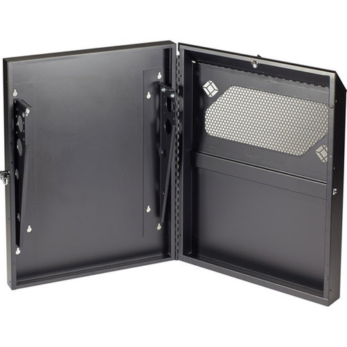 Black Box Low-Profile Vertical Wallmount Cabinet - 2U 24 D Equipment - For LAN Switch Patch Panel - 2U Rack Height x 19 48260 x RMT351A