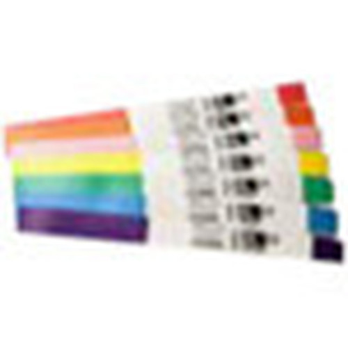 Zebra Z-Band Direct Pediatric Wristband Cartridge - 1 Width x 7 Length - Rectangle - Direct Thermal - White - 300  Cartridge - S10006999K