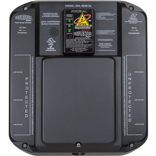 DITEK DTK-120X12 120VAC  Low Voltage Surge Protective Device - 120 V AC Input - DataSignal - TAA Compliant DTK-120X12