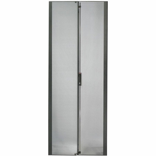 APC NetShelter SX 42U Perforated Split Door - Black - 42U Rack Height - 7539 1915 mm Height - 2362 600 mm Width - 098 25 AR7100