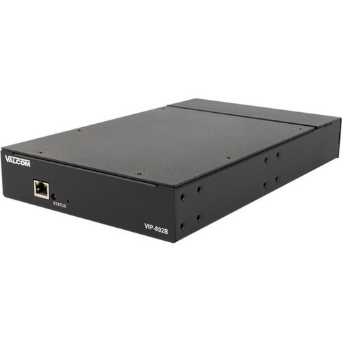 Valcom IP Gateway Audio Port Network - Dual Port - Wall Mountable Tabletop for VoIP Phone System VIP-802B
